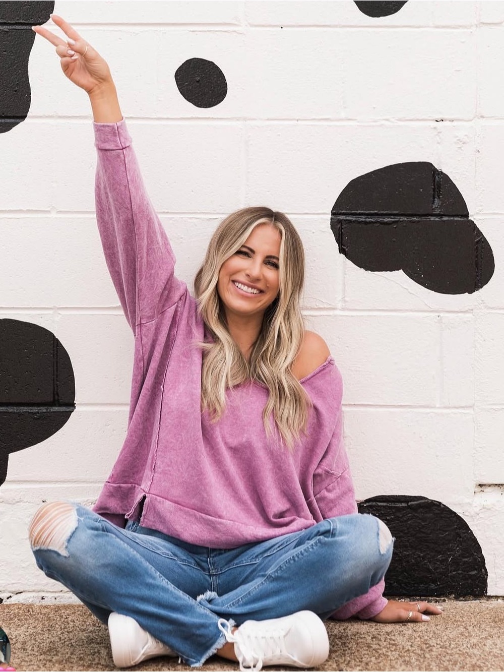 Pink Lily x Krista Horton Pullover